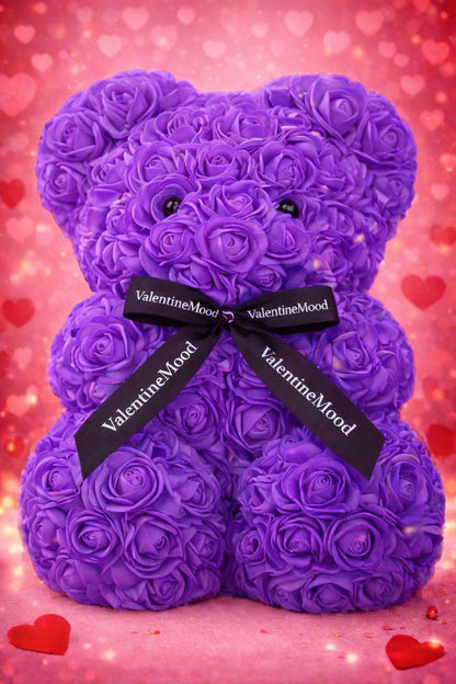 Nounours en Roses Premium – Déclaration d’Amour Inoubliable