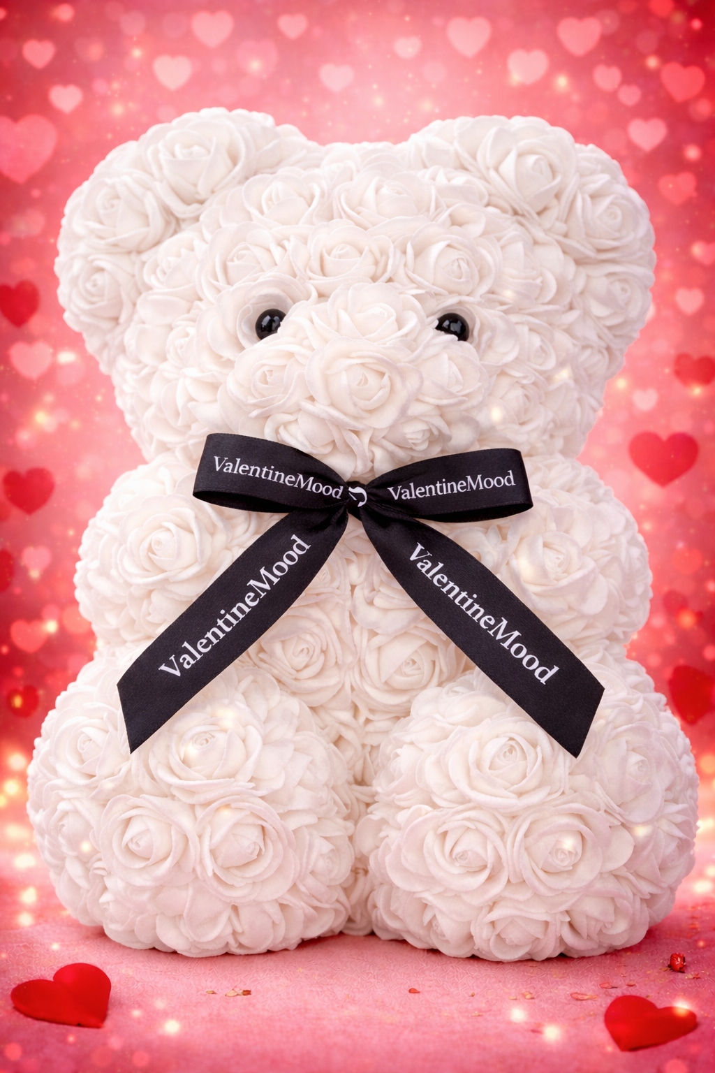 Nounours en Roses Premium – Déclaration d’Amour Inoubliable